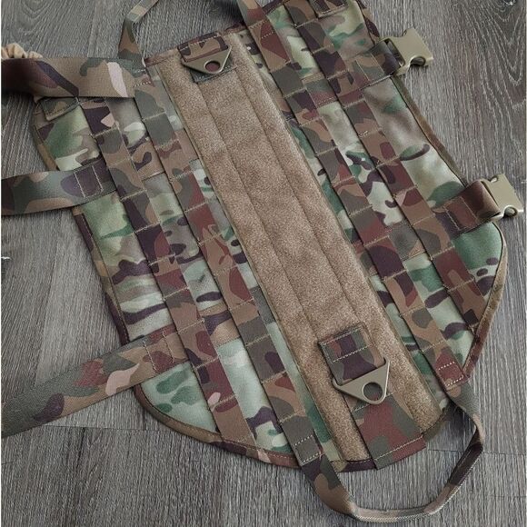 Tactical Gear Dog Training Vest Harness with Two Handles and Mesh Padding Large - Picture 4 of 6